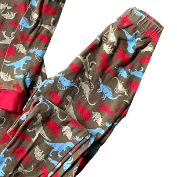 PETIT LEM EUC BOUTIQUE BOYS DINOSAUR PAJAMAS PJS SIZE 12 - Picture 4 of 6